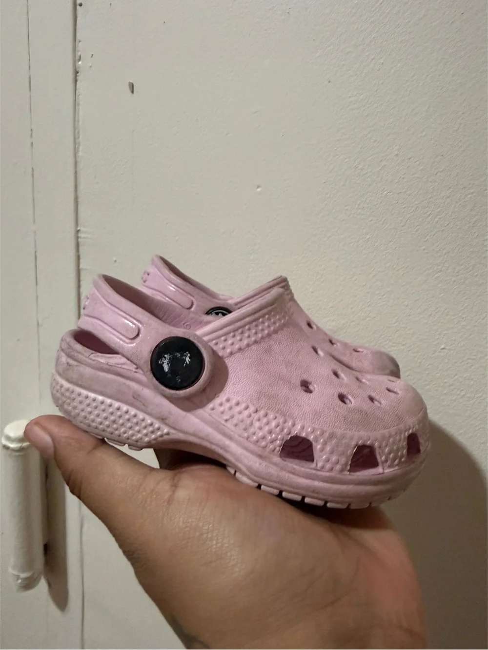 Kids Light Pink Slip-On Clogs